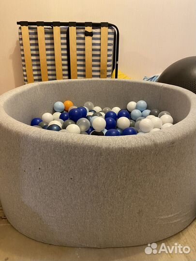Сухой бассейн с шариками бу