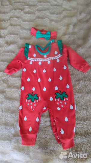 Детские вещи пакетом 68 74 на девочку