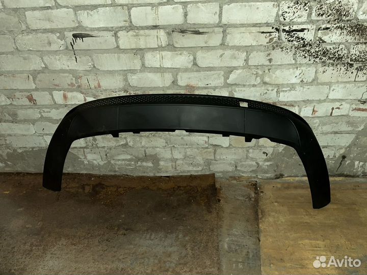 Юбка заднего бампера ford focus 3