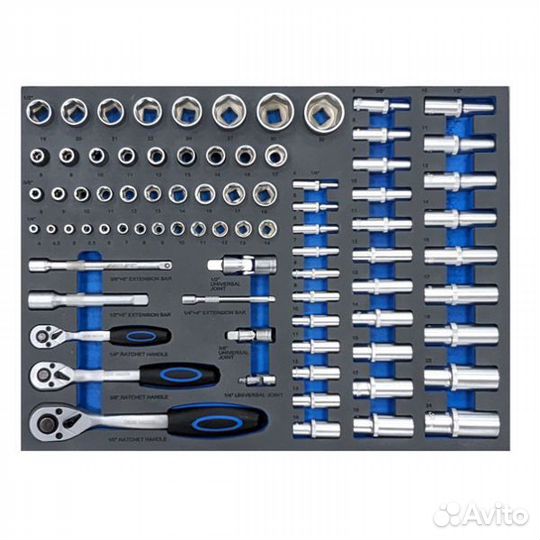 Тележка с набором инструмента 255 предмета