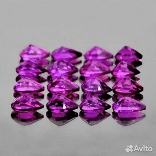 Гранат натуральный 3,21Ct 4х3мм 16шт VVS pear