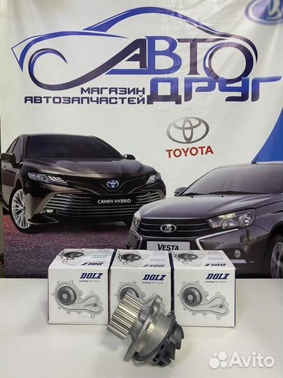 Водяной насос dolz ваз 2170 приора новый