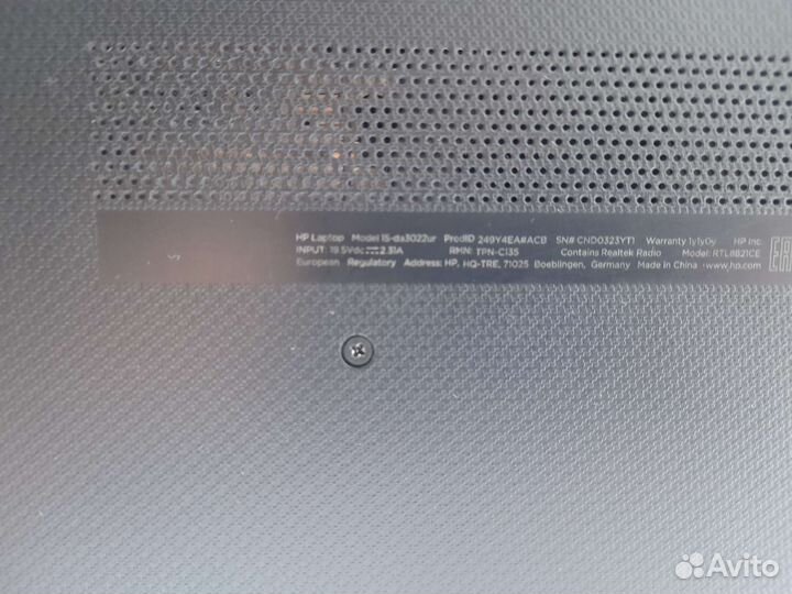 Ноутбук HP