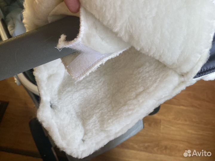Муфта для коляски на овчине
