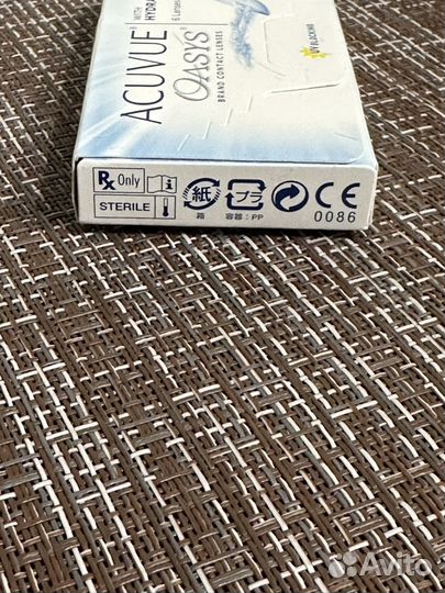 Линзы контактные acuvue oasys двухнедельные