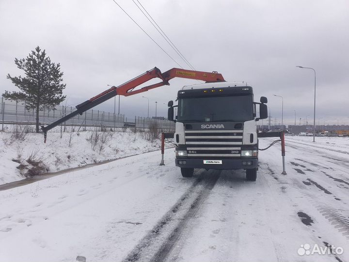 Scania 4-Series с КМУ, 2001