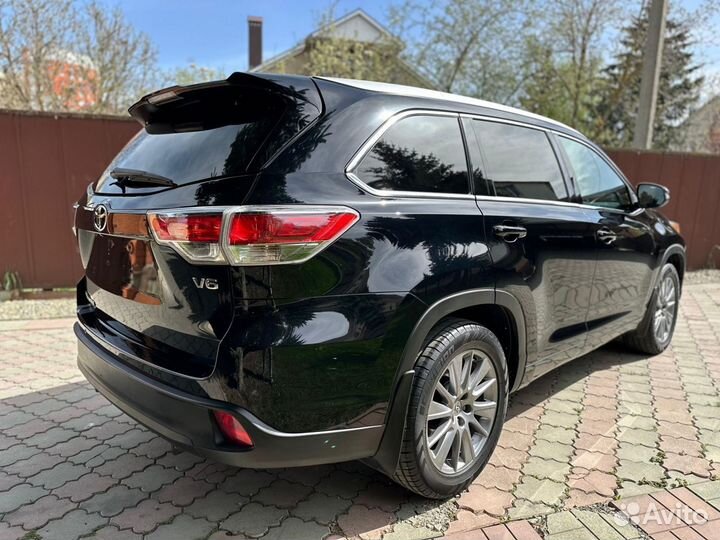 Toyota Highlander 3.5 AT, 2014, 119 000 км