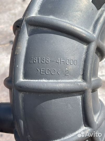 Патрубок воздушного фильтра hyundai grand starex