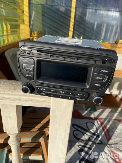 Магнитола штатная Киа Сид JD