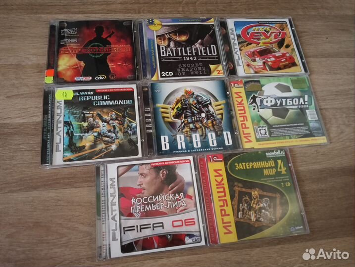 Много игр для компьютера