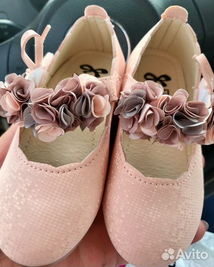 Туфли для девочки 23-24 размер
