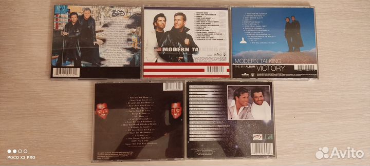 Cd диски фирменные Modern Talking