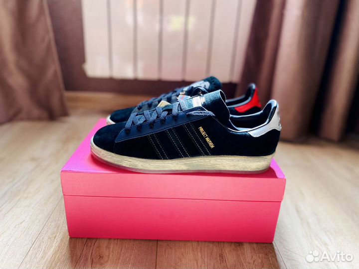 adidas gazelle silver green womens Adidas Originals x SFTM Campus 80s - Black main image 1