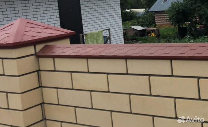 Колпаки и парапеты для заборов