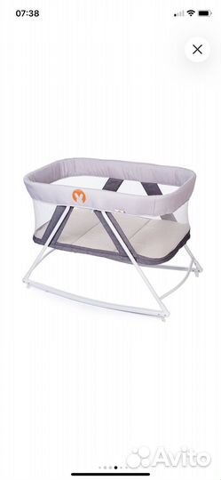 Детская колыбель манеж, 2 в 1