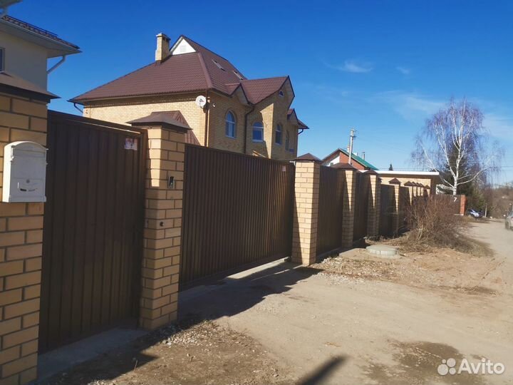 Забор из профнастила