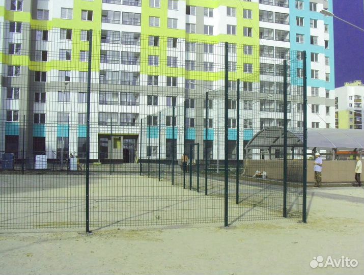 Заборы из 2D сетки под ключ новые доставка