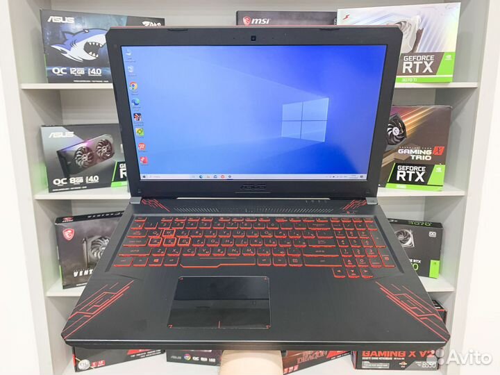 Игровой ноутбук Asus Tuf Core i5/GTX 1050Ti/SSD