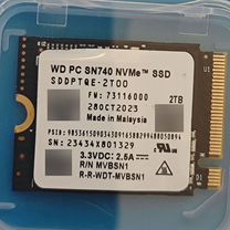 SSD WD SN740 M2 2230 2TB оригинал