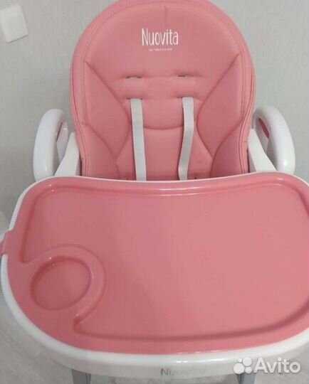 Стульчик для кормления Nuovita Orbita Розовый