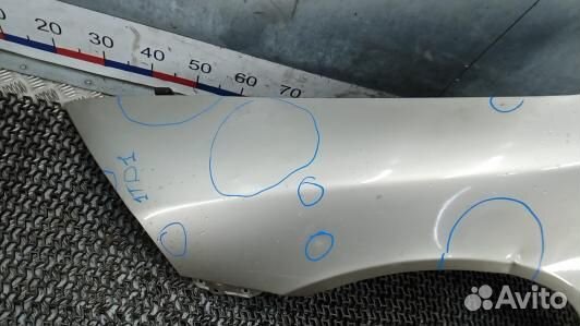 Крыло переднее левое skoda octavia A5 (1TD01D902)