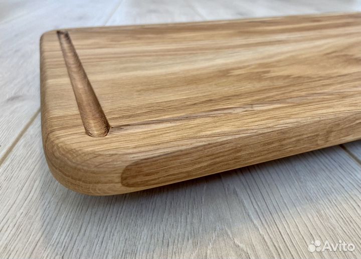 Огромная дубовая кухонная разделочная доска