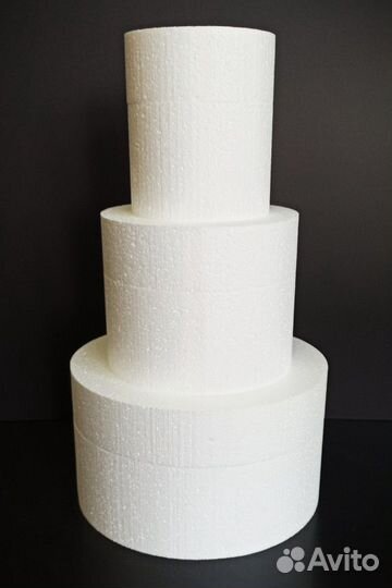 Фальш ярус для торта муляжи круги из пенопласта