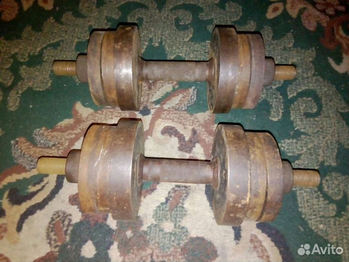 Гантели разборные бу