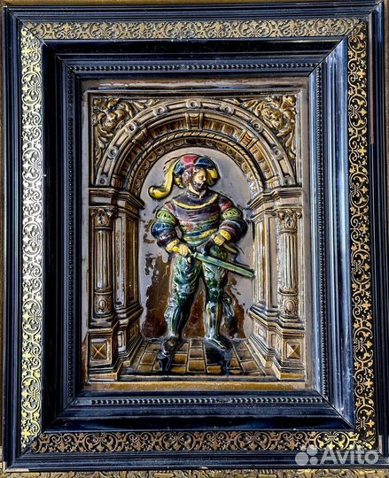 Антикварное панно