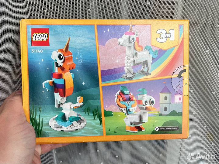 Lego Creator 31140 Единорог Новое