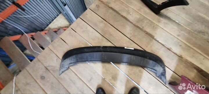 Спойлер заднего бампера Skoda rapid