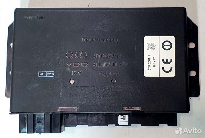 Блок комфорта Audi A6 C5, A6 C5 Allroad