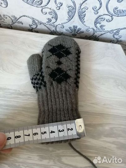 Варежки детские новые