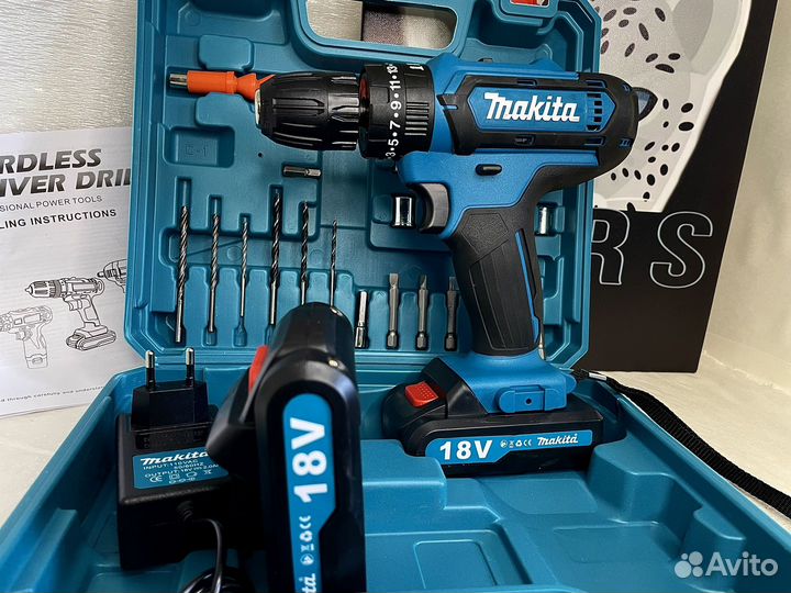 Шуруповерт-дрель Makita 18v