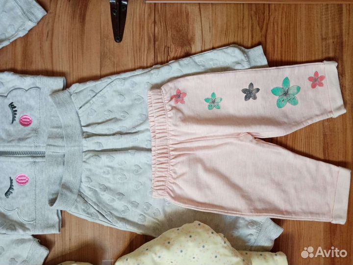 Вещи пакетом на девочку до года