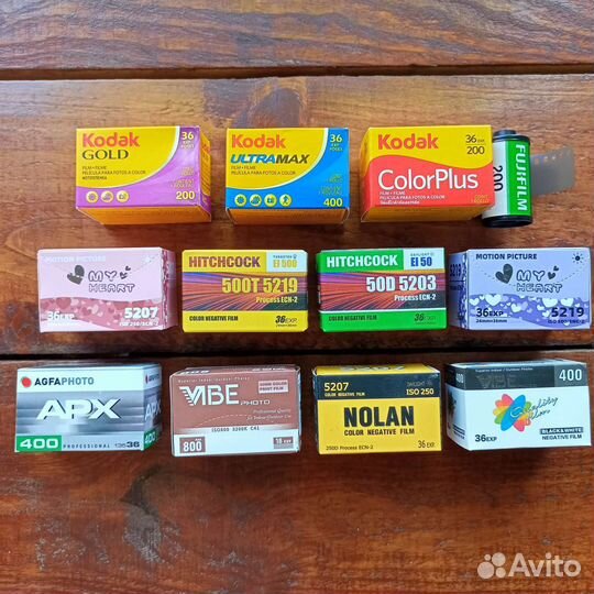 Фотопленка kodak vision Hitchсock,цветная свежая