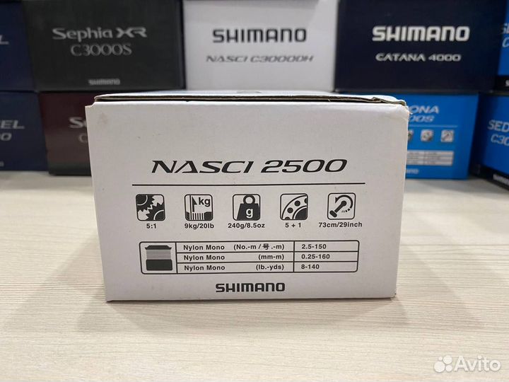 Катушка Shimano Nasci 2500