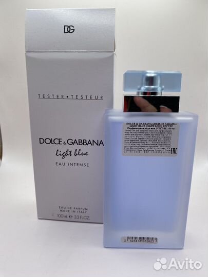 Dolce gabbana light blue тестеры, оригинал