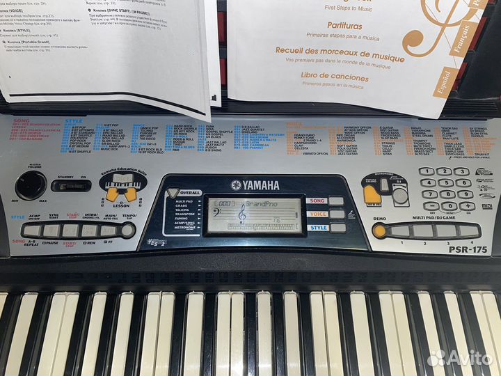 Синтезатор yamaha psr-175