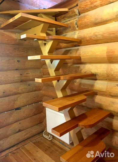 Лестницы г-образные под ключ