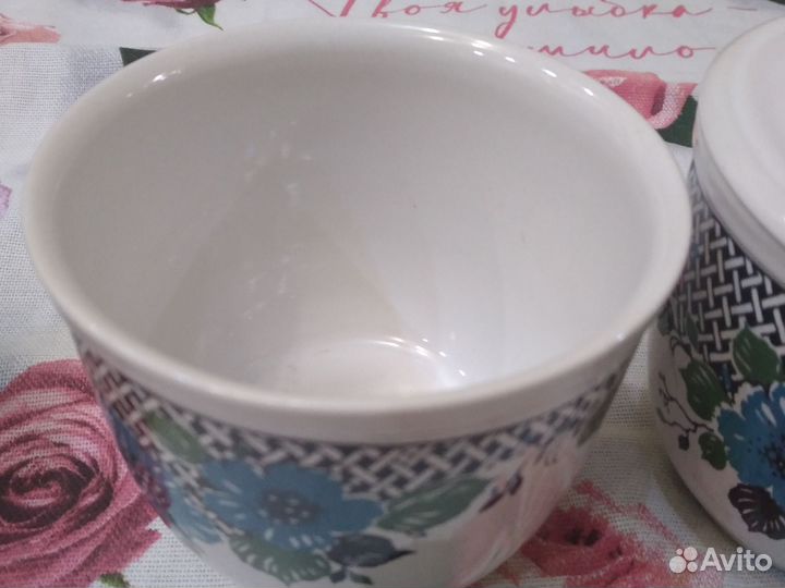 Горшочек керамический 4шт