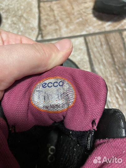 Сапожки зимние для девочки Ecco