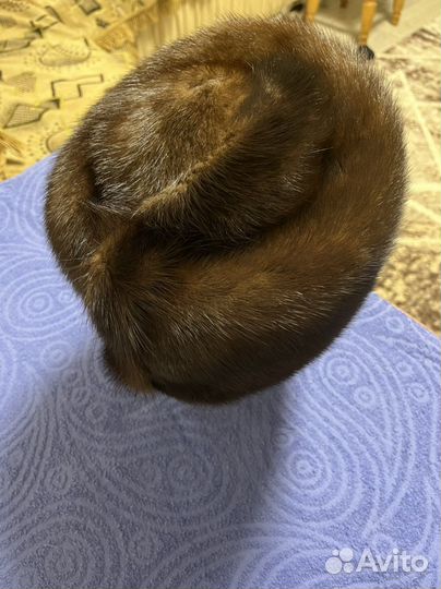 Шапка норковая 58 новая