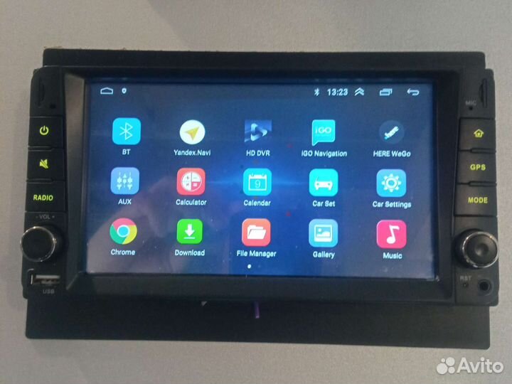 Автомагнитола штатная для Toyota 200*100