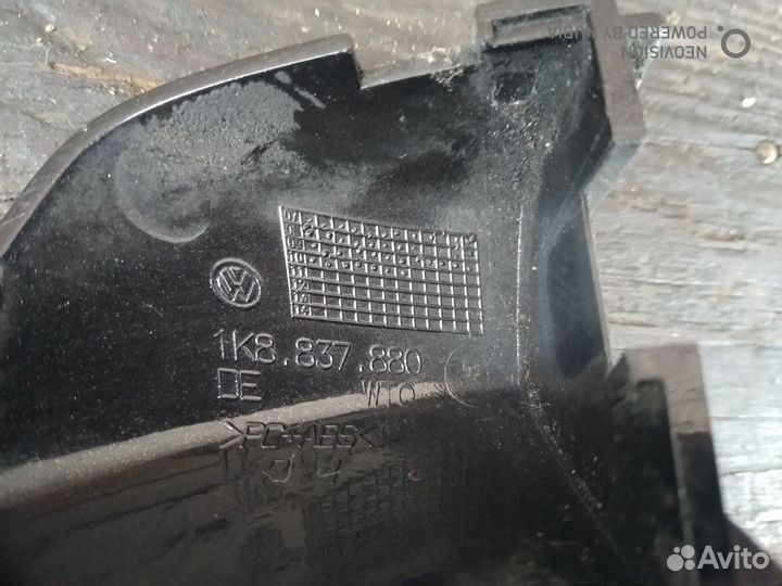 Накладка ручки передней правой Шкода суперб 08-13