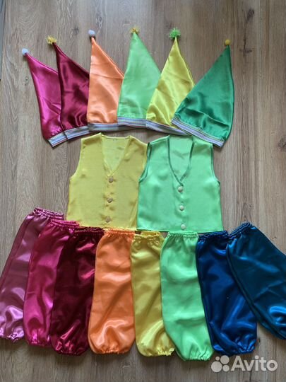 Костюм Гнома Белоснежка Жилет Колпак продажа