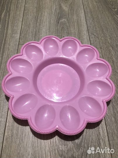 Тарелка для кулича и яиц