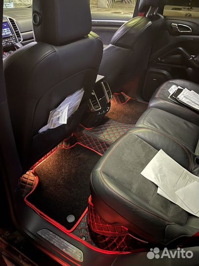 Кожанные коврики porsche caynne 958