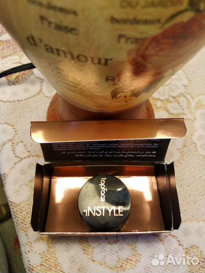 Гель-пудра для бровей коричневый