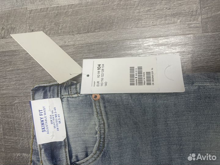 Джинсы детские 104 H&M